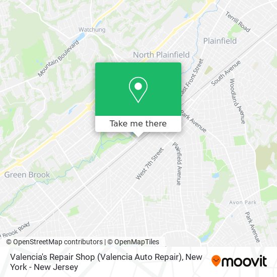 Mapa de Valencia's Repair Shop (Valencia Auto Repair)