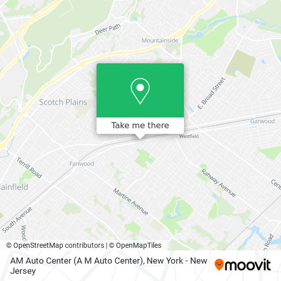 Mapa de AM Auto Center (A M Auto Center)
