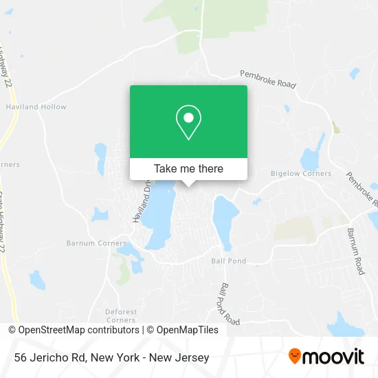 56 Jericho Rd map