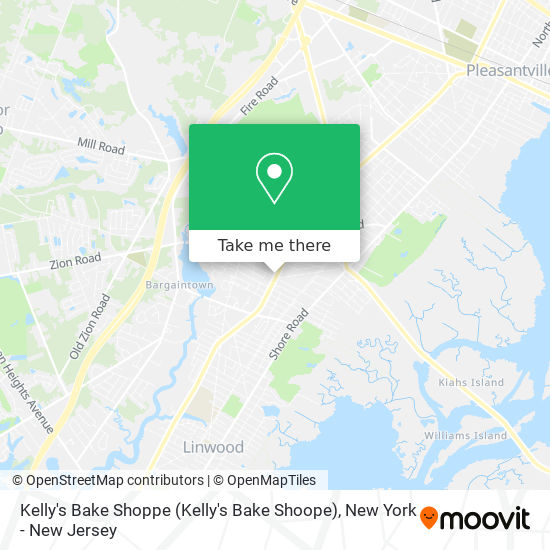 Kelly's Bake Shoppe map