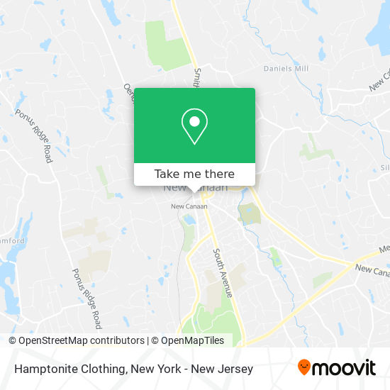 Mapa de Hamptonite Clothing