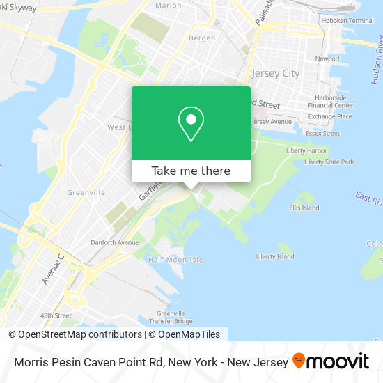 Morris Pesin Caven Point Rd map