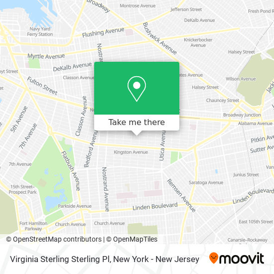 Virginia Sterling Sterling Pl map