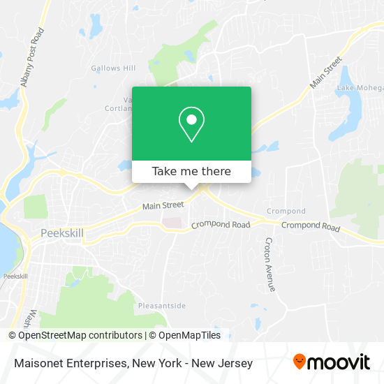 Maisonet Enterprises map