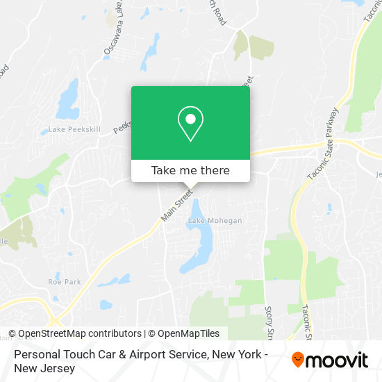 Personal Touch Car & Airport Service map