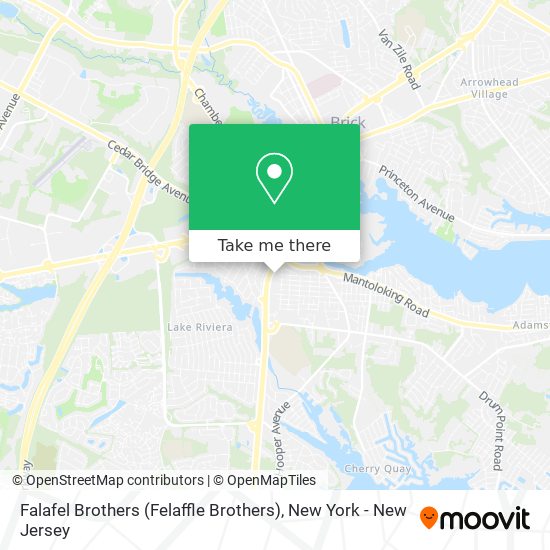 Falafel Brothers (Felaffle Brothers) map