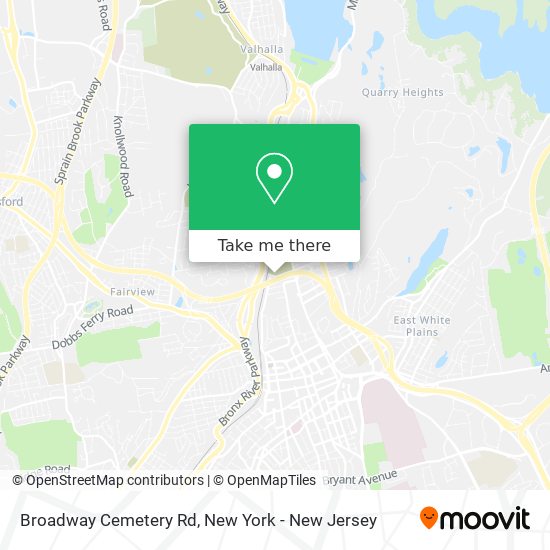 Mapa de Broadway Cemetery Rd