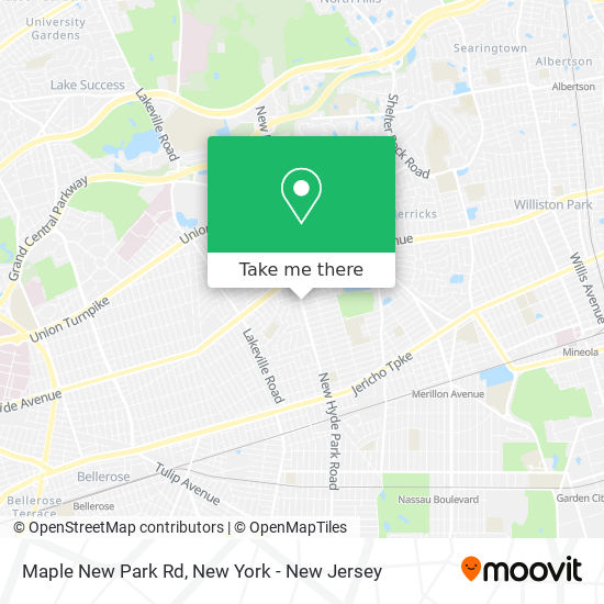 Mapa de Maple New Park Rd