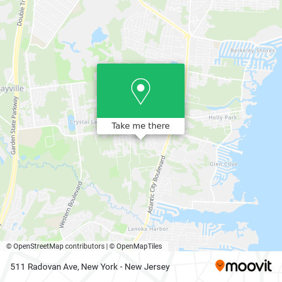 Mapa de 511 Radovan Ave