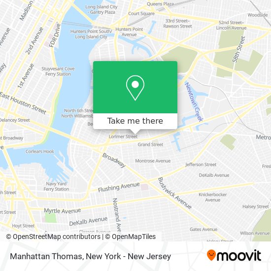 Manhattan Thomas map