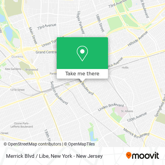Mapa de Merrick Blvd / Libe