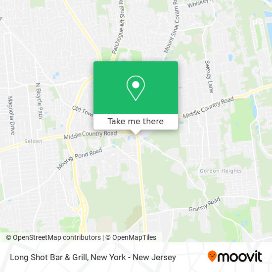 Long Shot Bar & Grill map