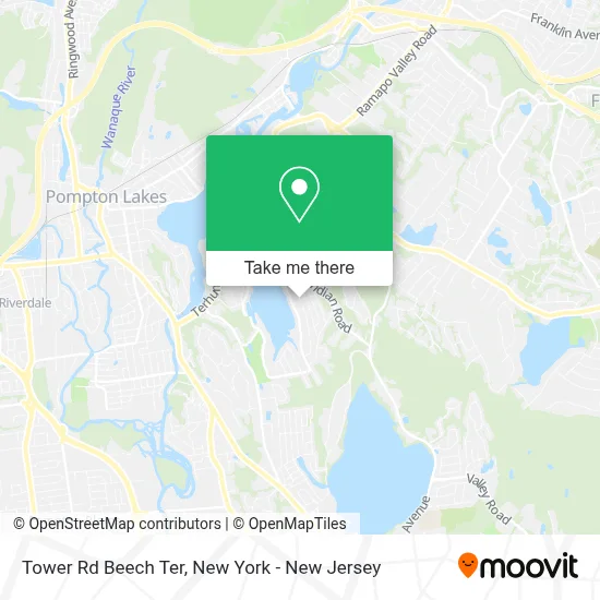 Tower Rd Beech Ter, Wayne, NJ 07470 map