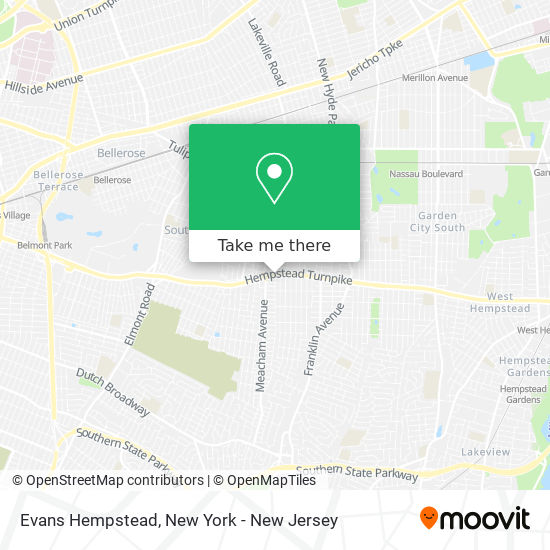 Evans Hempstead map