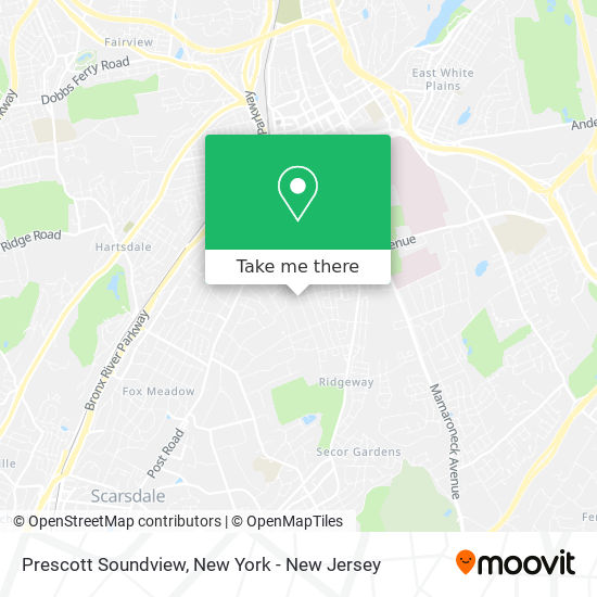 Prescott Soundview map