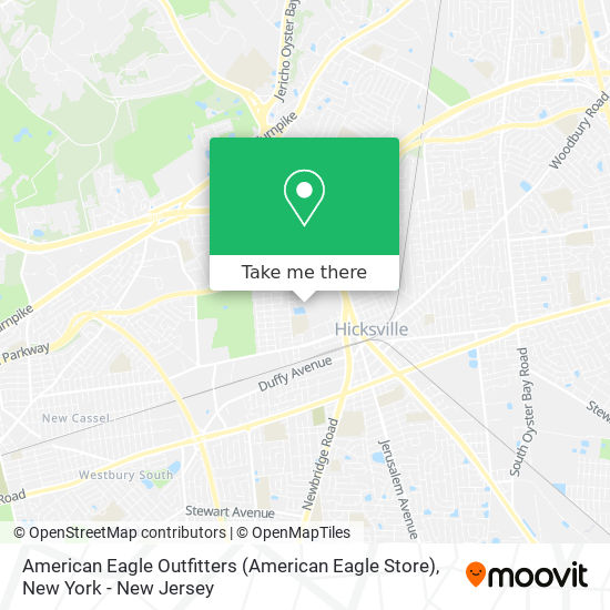 American Eagle Outfitters (American Eagle Store) map