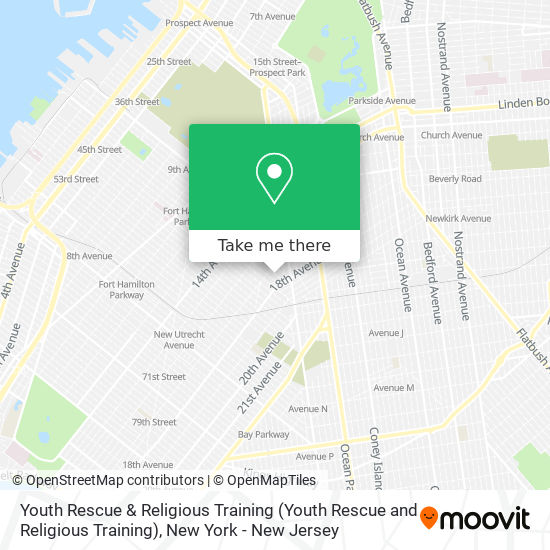 Youth Rescue & Religious Training map