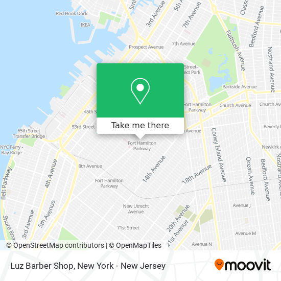 Luz Barber Shop map