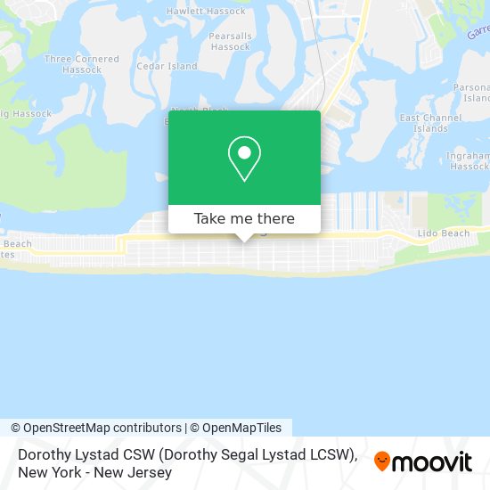 Mapa de Dorothy Lystad CSW (Dorothy Segal Lystad LCSW)