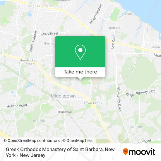 Mapa de Greek Orthodox Monastery of Saint Barbara