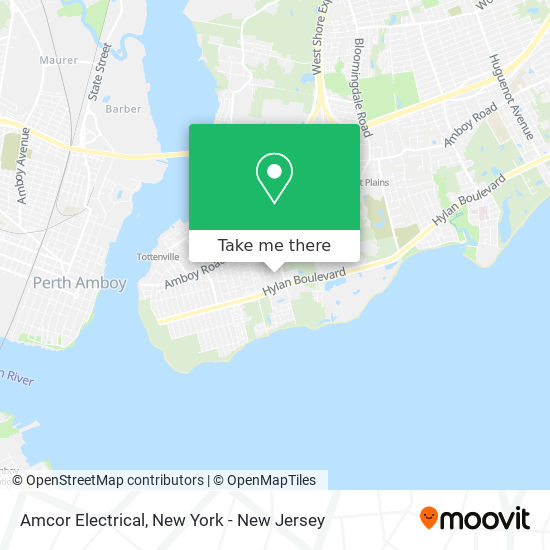 Mapa de Amcor Electrical