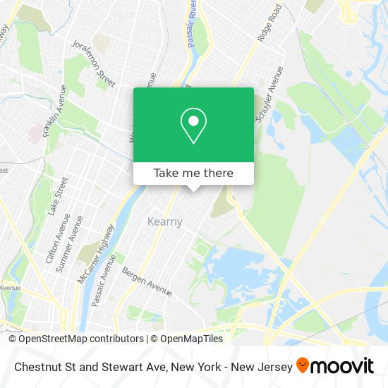 Mapa de Chestnut St and Stewart Ave