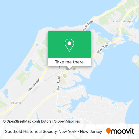 Mapa de Southold Historical Society