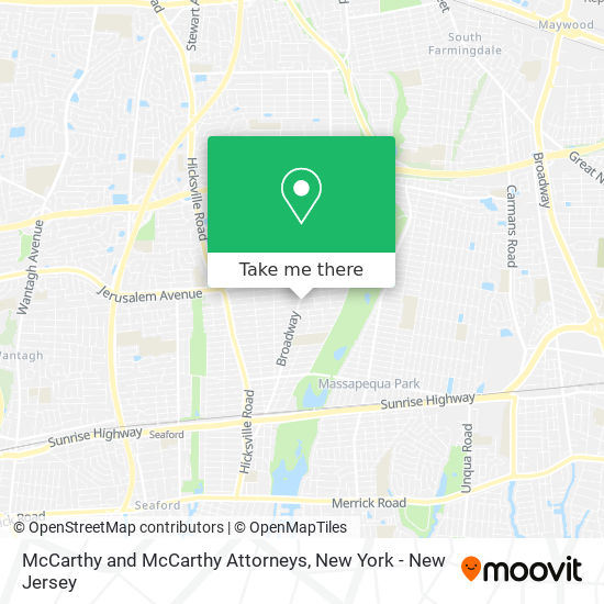 Mapa de McCarthy and McCarthy Attorneys