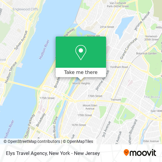 Elys Travel Agency map