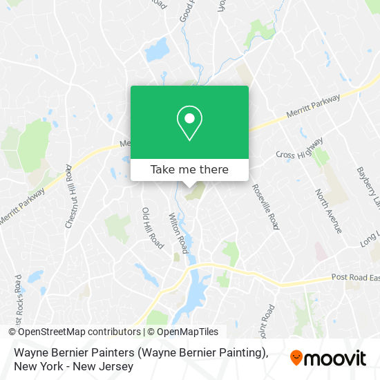 Wayne Bernier Painters (Wayne Bernier Painting) map