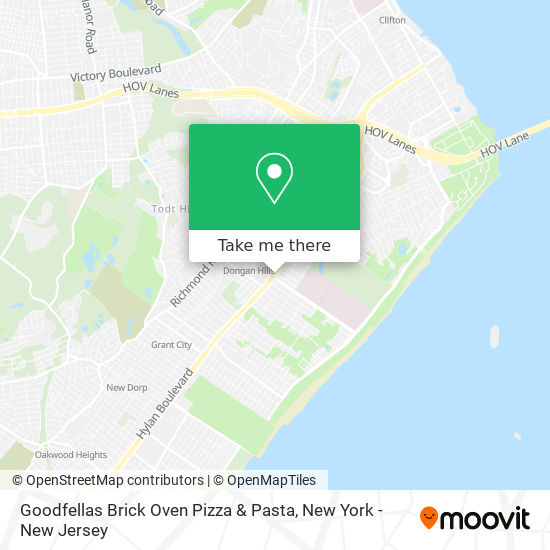 Mapa de Goodfellas Brick Oven Pizza & Pasta