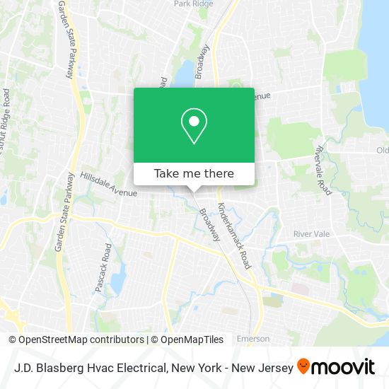 J.D. Blasberg Hvac Electrical map