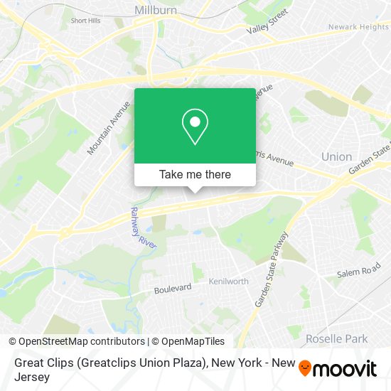 Great Clips (Greatclips Union Plaza) map