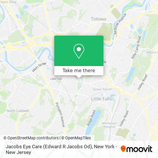 Jacobs Eye Care (Edward R Jacobs Od) map