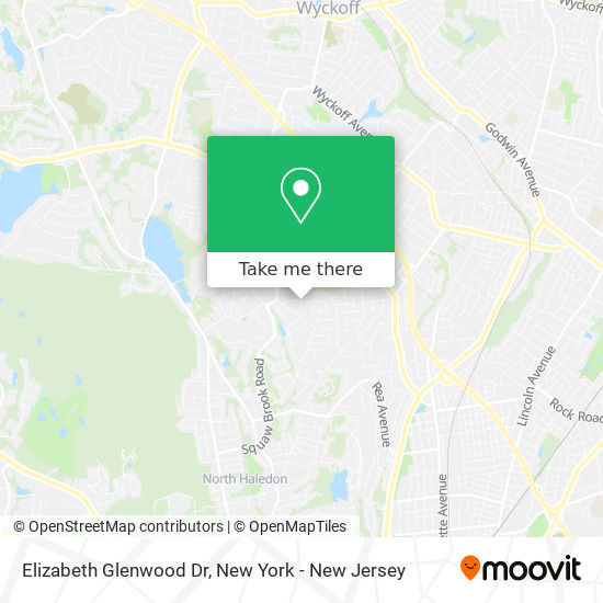 Elizabeth Glenwood Dr map