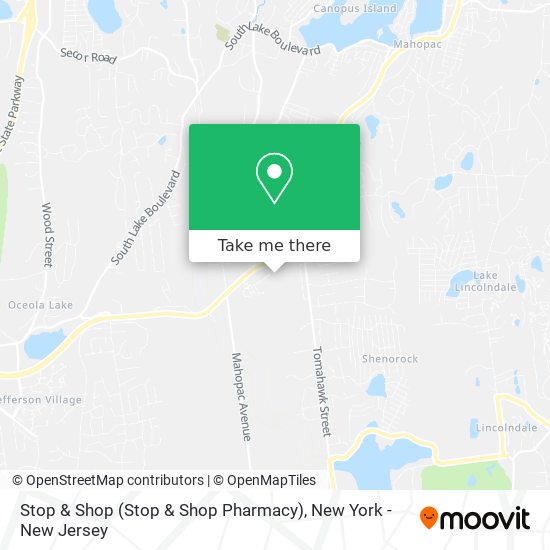 Stop & Shop (Stop & Shop Pharmacy) map