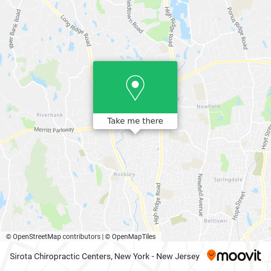 Sirota Chiropractic Centers map