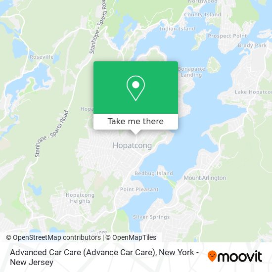Mapa de Advanced Car Care (Advance Car Care)