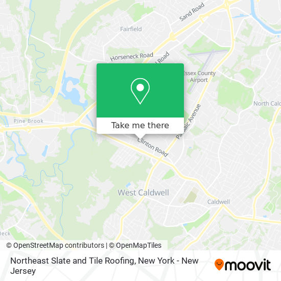 Mapa de Northeast Slate and Tile Roofing