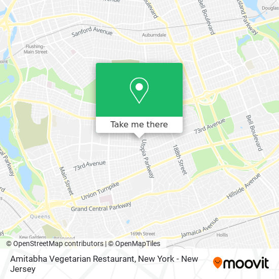 Amitabha Vegetarian Restaurant map