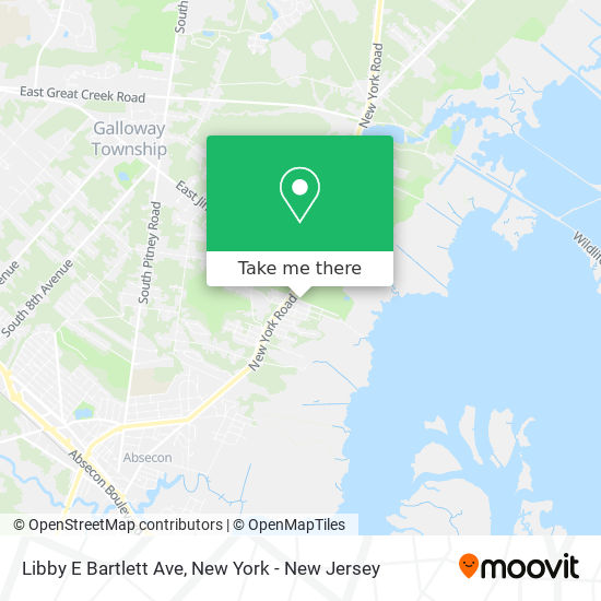 Mapa de Libby E Bartlett Ave