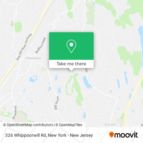 326 Whippoorwill Rd map