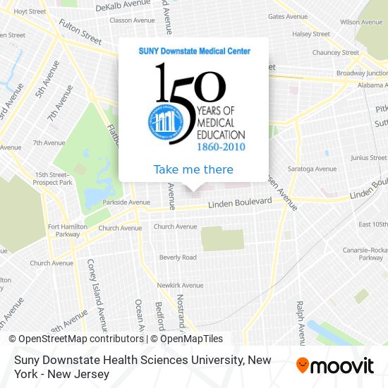 Mapa de Suny Downstate Health Sciences University