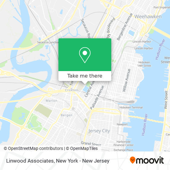 Linwood Associates map