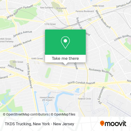 TKDS Trucking map