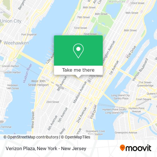 Mapa de Verizon Plaza