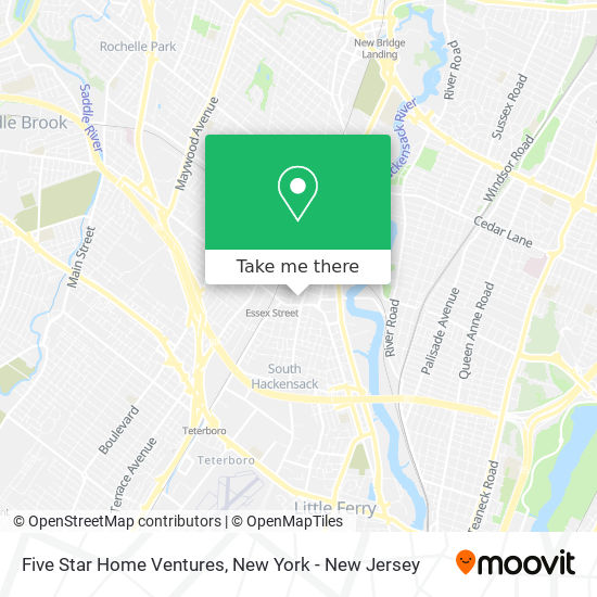 Five Star Home Ventures map