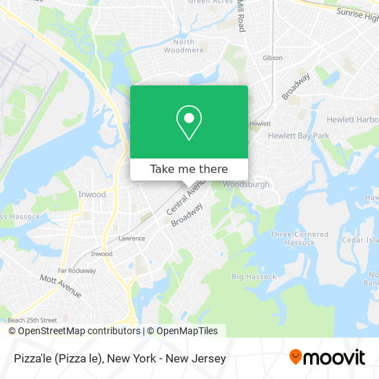 Pizza'le map