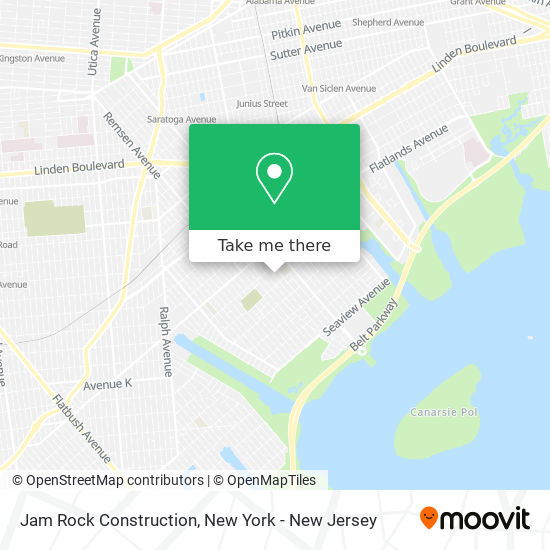 Jam Rock Construction map
