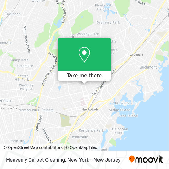 Mapa de Heavenly Carpet Cleaning